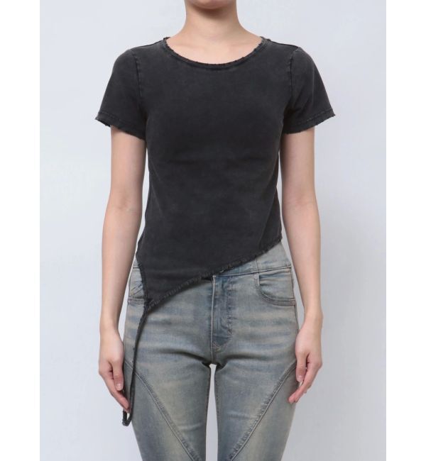 EMODA「ハングストリングTシャツ」|Tシャツ・カットソー|ブラック