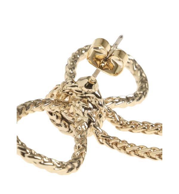 EMODA「CHAIN RIBBON PIERCE」|ピアス|