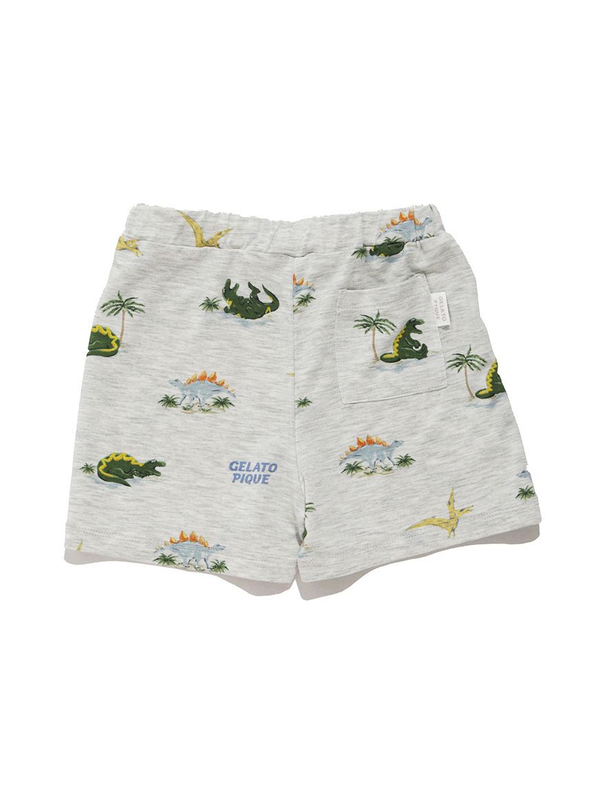 GELATO PIQUE KIDS & BABY「【BABY】【接触冷感】スリーピングダイナソー柄ショートパンツ」|その他ベビーウェア|