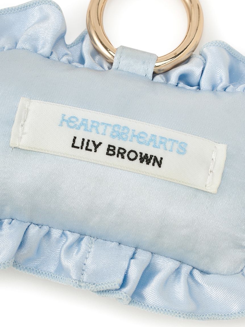 LILY BROWN「【LILY BROWN&times;Hearts2Hearts】ロゴ刺繍クッションチャーム」|その他|