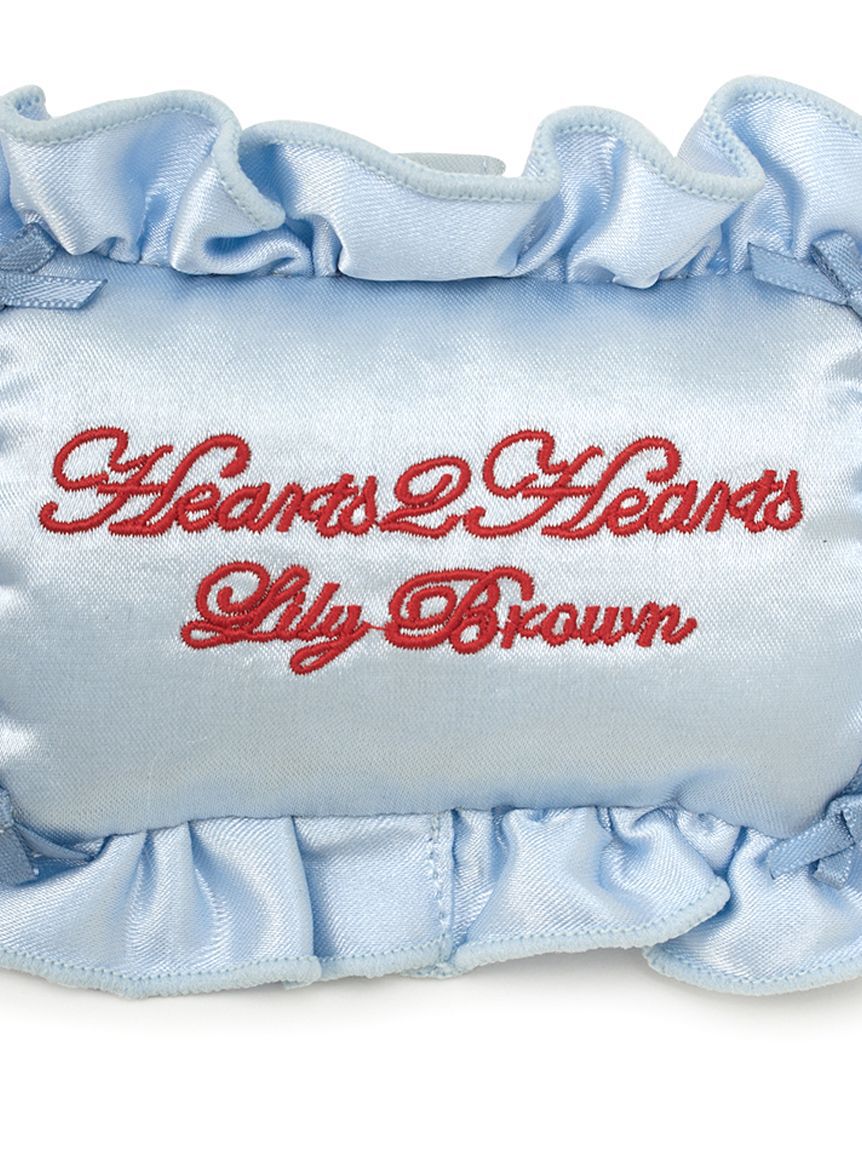 LILY BROWN「【LILY BROWN&times;Hearts2Hearts】ロゴ刺繍クッションチャーム」|その他|