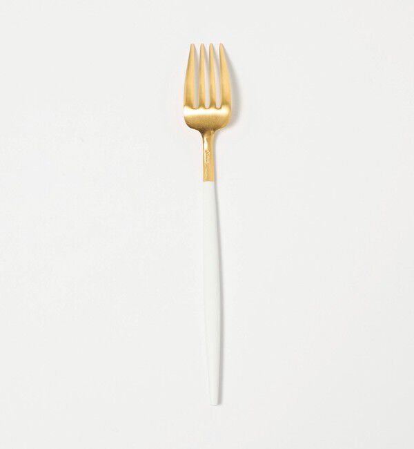 Style for Living「＜CUTIPOL＞GOA White/Gold テーブルフォーク」|食器・キッチングッズ|