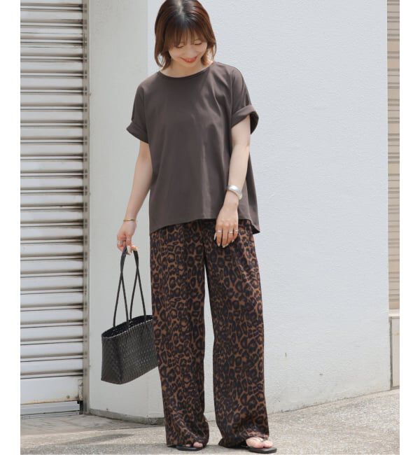 JOURNAL STANDARD relume「《追加3》オーガニックコットン汗染み防止2WAY TEE」|Tシャツ・カットソー|