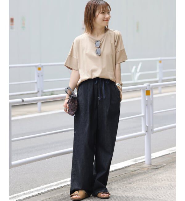 JOURNAL STANDARD relume「《追加3》オーガニックコットン汗染み防止2WAY TEE」|Tシャツ・カットソー|