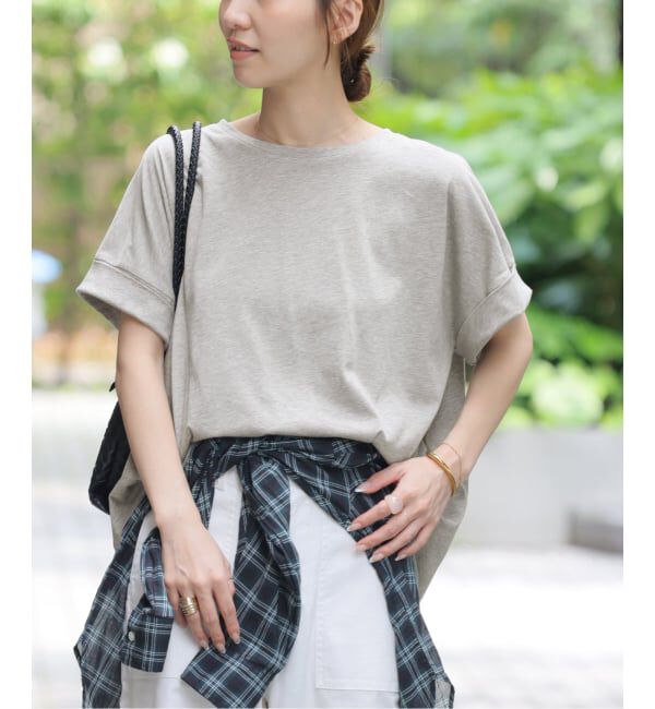 JOURNAL STANDARD relume「《追加3》オーガニックコットン汗染み防止2WAY TEE」|Tシャツ・カットソー|