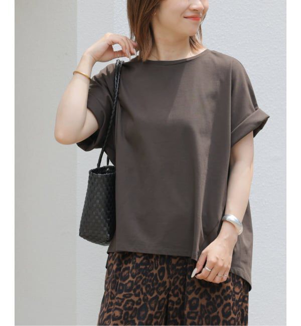 JOURNAL STANDARD relume「《追加3》オーガニックコットン汗染み防止2WAY TEE」|Tシャツ・カットソー|