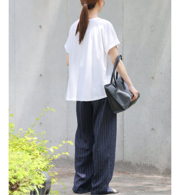 JOURNAL STANDARD relume「《追加3》オーガニックコットン汗染み防止2WAY TEE」|Tシャツ・カットソー|