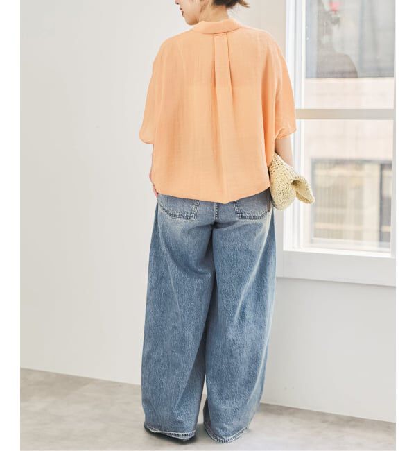 Spick and Span「エアリークロスドルマンシャツ」|シャツ・ブラウス|