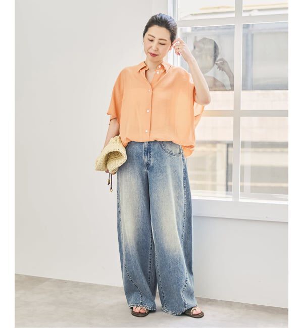 Spick and Span「エアリークロスドルマンシャツ」|シャツ・ブラウス|