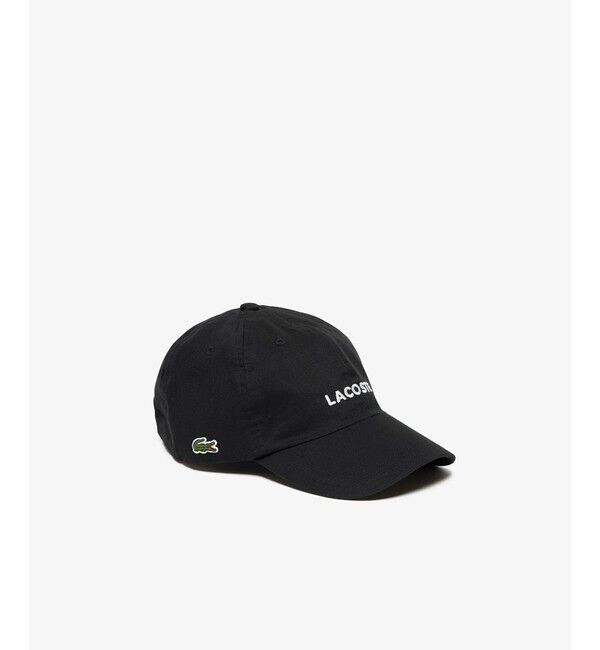 LACOSTE「ウォッシュドツイルローキャップ」|キャップ・キャスケット|
