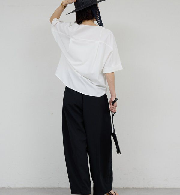  「【WEB限定】スキッパーブラウス」|シャツ・ブラウス|