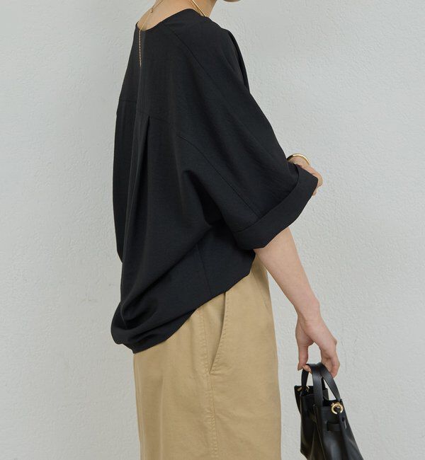  「【WEB限定】スキッパーブラウス」|シャツ・ブラウス|