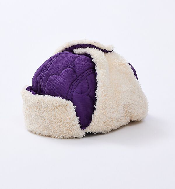 ABAHOUSE「【CHUMS / チャムス】Booby Stitch Flight Cap /」|その他|パープル