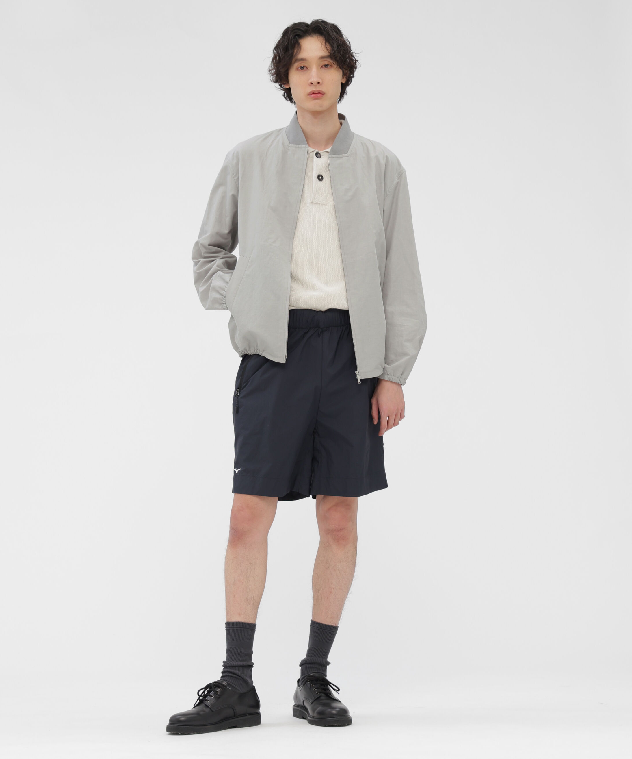MARGARET HOWELL「COTTON RAMIE POPLIN BLOUSON」|ブルゾン・スタジャン|