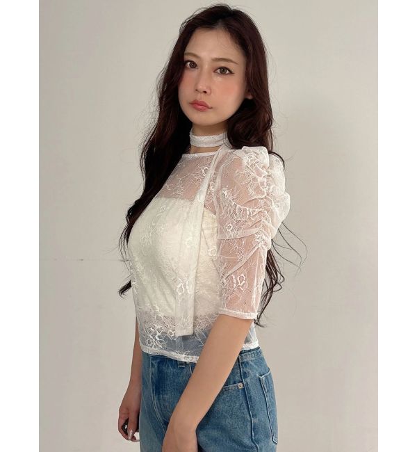 MERCURYDUO「レーストップス」|Tシャツ・カットソー|