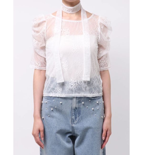 MERCURYDUO「レーストップス」|Tシャツ・カットソー|