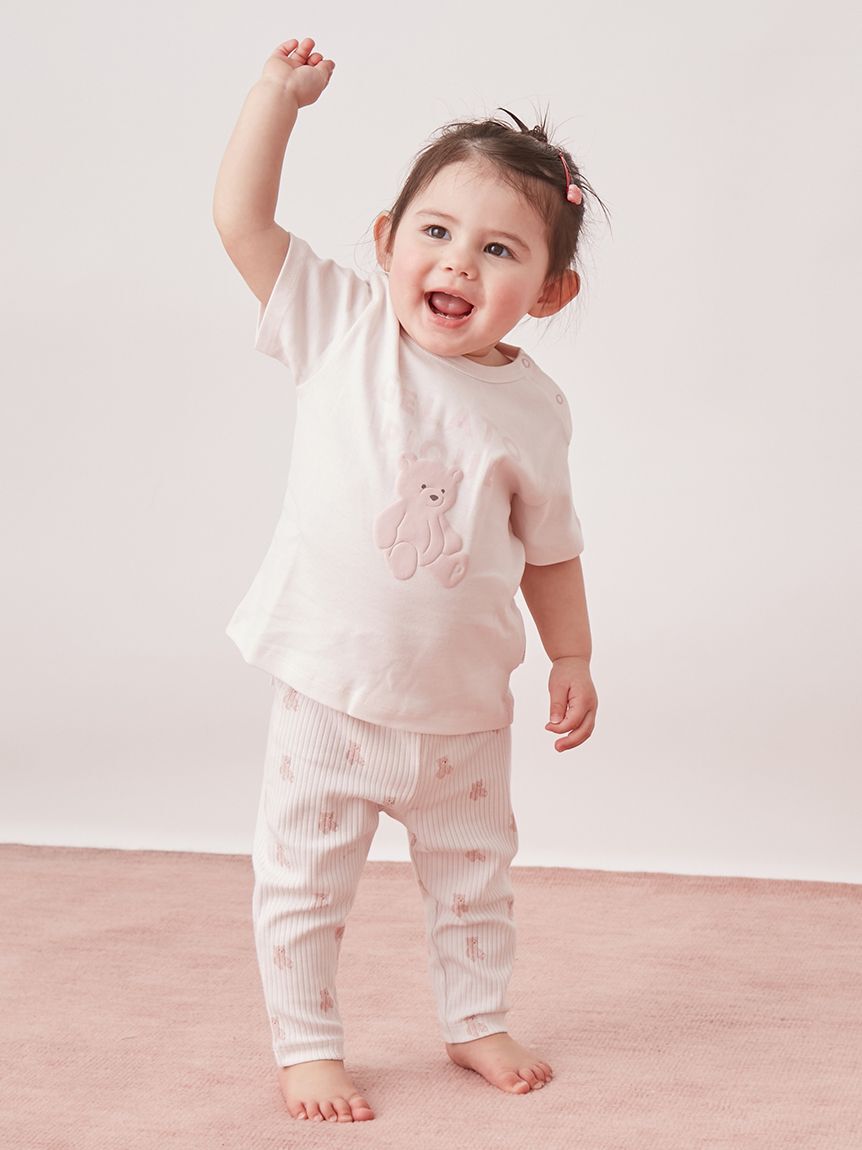 GELATO PIQUE KIDS & BABY「【BABY】ぬいぐるみ柄レギンスパンツ」|その他ベビーウェア|