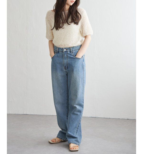 VENCE share style「チョウチョヤーンニットプルオーバー」|タンクトップ|