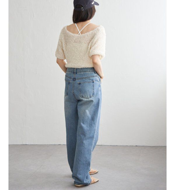 VENCE share style「チョウチョヤーンニットプルオーバー」|タンクトップ|