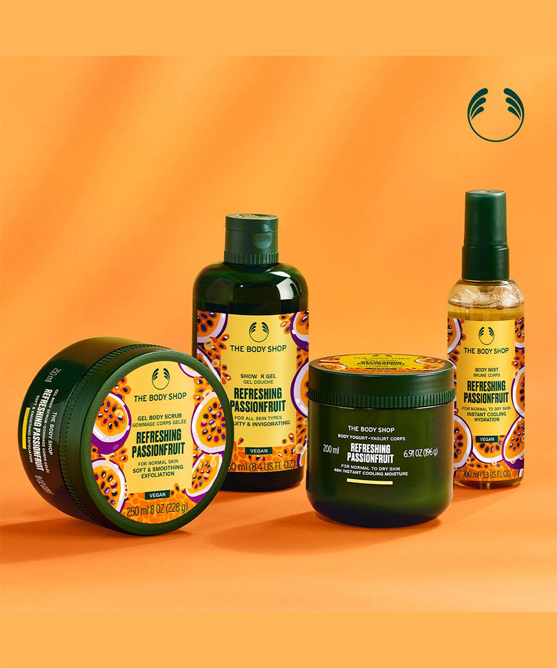 THE BODY SHOP「【数量限定】ボディヨーグルト リフレッシング PF 200mL（香り：パッションフルーツ）」|ボディ保湿|
