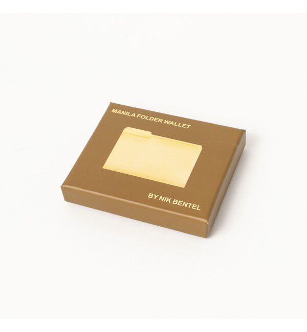 bPr BEAMS「Nik BENTAL / Manila Folder Wallet」|ステーショナリー|