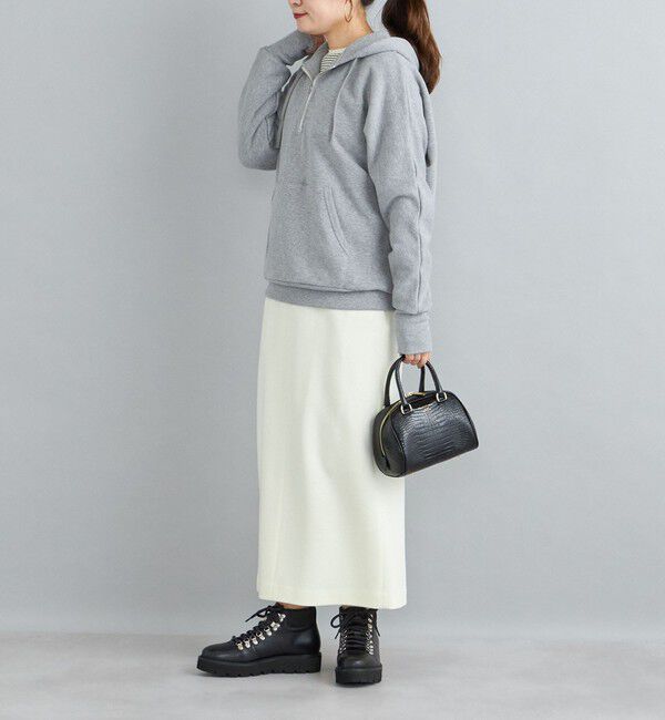 SHIPS for women「【SHIPS別注】mocT:LOOPWHEEL ハーフジップパーカー」|パーカー|