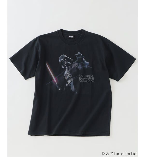 JOURNAL STANDARD relume「STAR WARS / スター・ウォーズ 別注 ヴィンテージ プリントTシャツ」|Tシャツ・カットソー|ブラック B