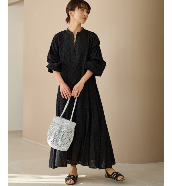 JOURNAL STANDARD relume「《WEB限定追加予約》コットンジャガードフレアワンピース」|ワンピース|