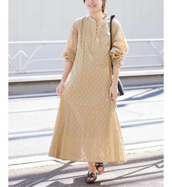 JOURNAL STANDARD relume「《WEB限定追加予約》コットンジャガードフレアワンピース」|ワンピース|