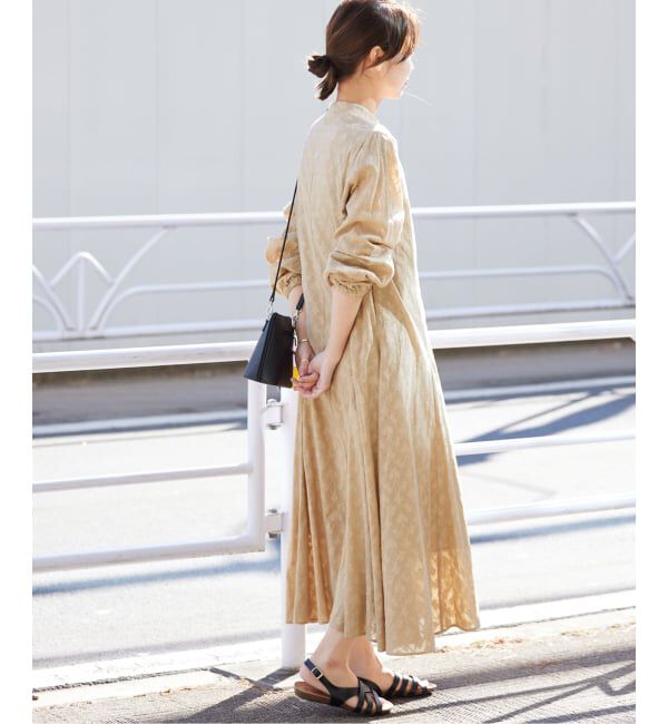 JOURNAL STANDARD relume「《WEB限定追加予約》コットンジャガードフレアワンピース」|ワンピース|