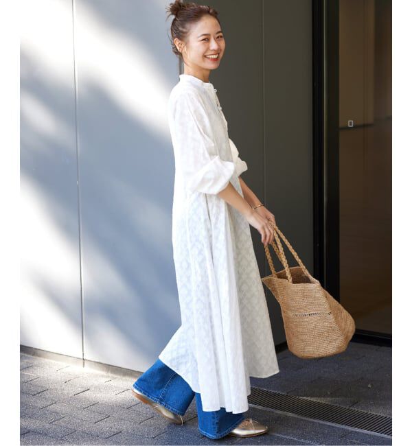 JOURNAL STANDARD relume「《WEB限定追加予約》コットンジャガードフレアワンピース」|ワンピース|