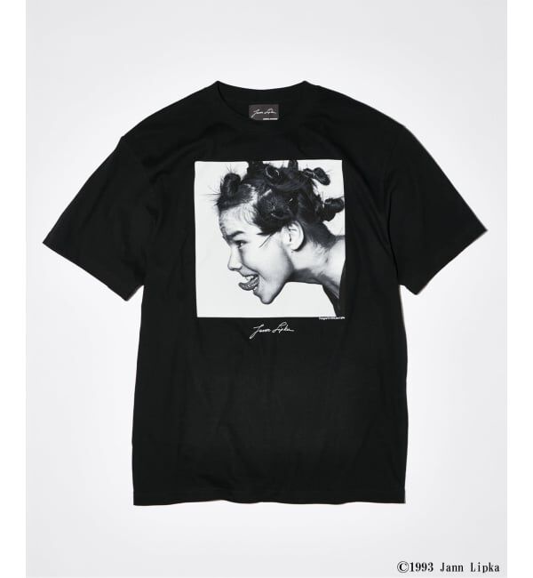 JOURNAL STANDARD「《予約》Jann Lipka Bjork Portrait 1993 / ビョーク ポートレート 1993」|Tシャツ・カットソー|ブラック