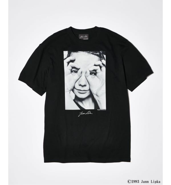 JOURNAL STANDARD「《予約》Jann Lipka Bjork Portrait 1993 / ビョーク ポートレート 1993」|Tシャツ・カットソー|ブラック C