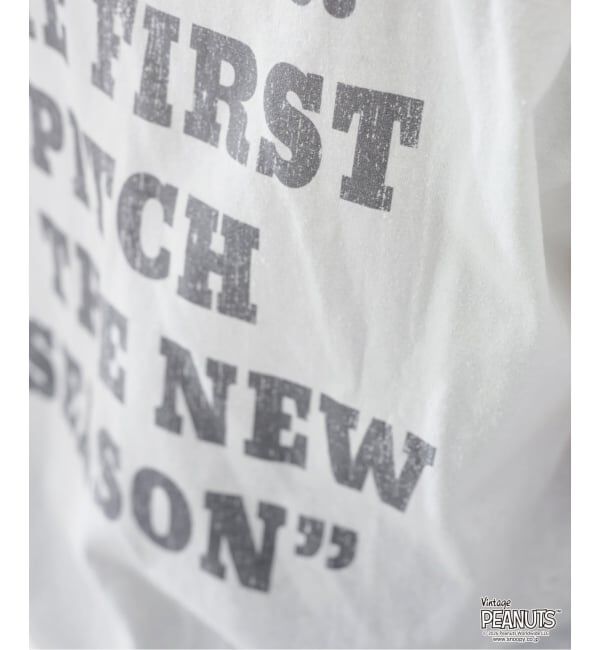 FRAMeWORK「st johns 3rd club/セントジョンズサードクラブ PEANUTS TEE」|Tシャツ・カットソー|
