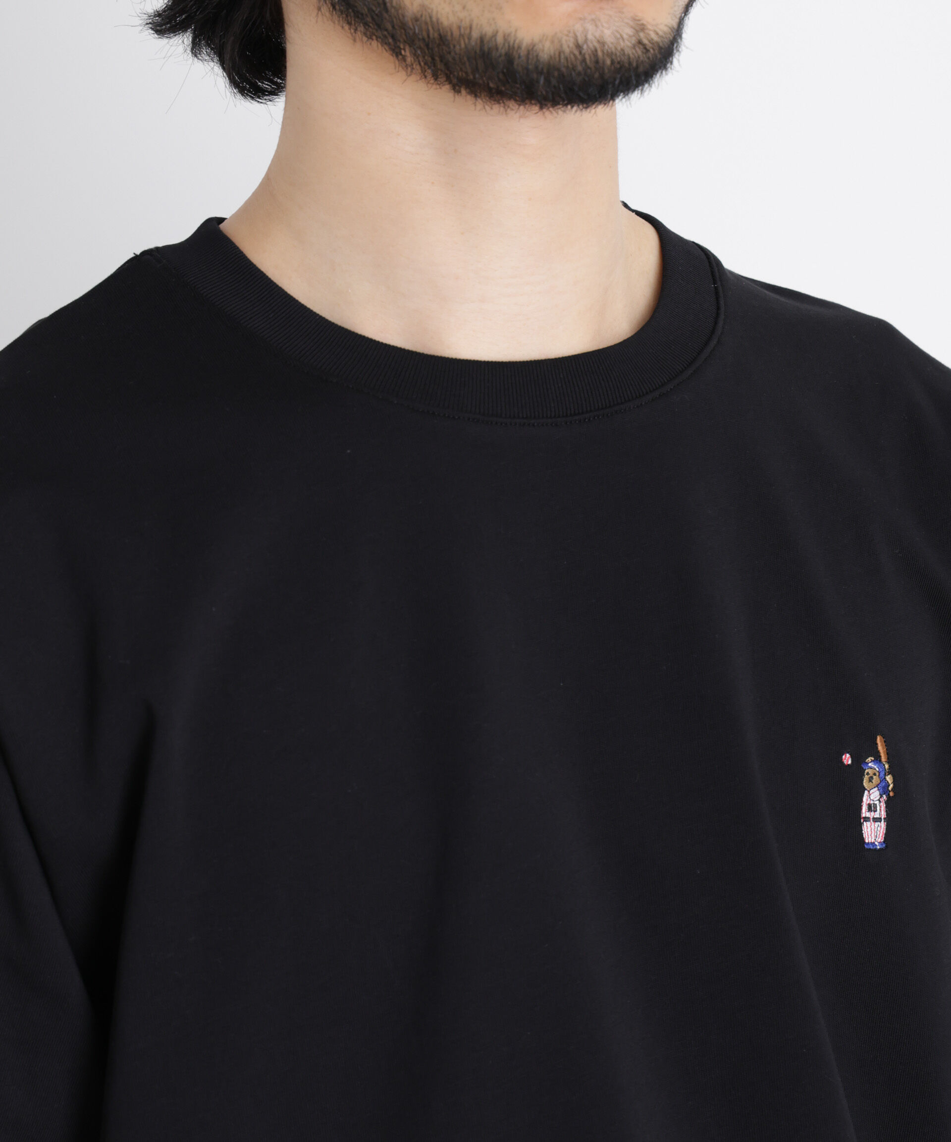 NANO universe「ナノベア Tシャツ 半袖 ベースボール」|Tシャツ・カットソー|