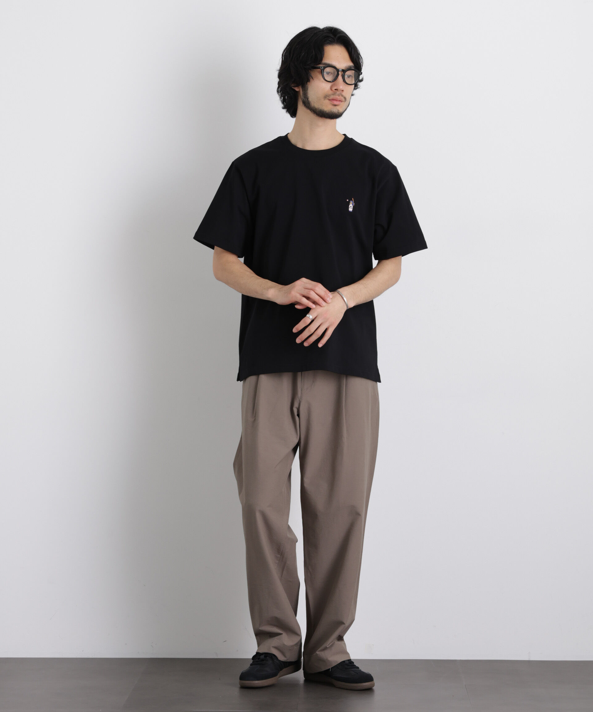 NANO universe「ナノベア Tシャツ 半袖 ベースボール」|Tシャツ・カットソー|