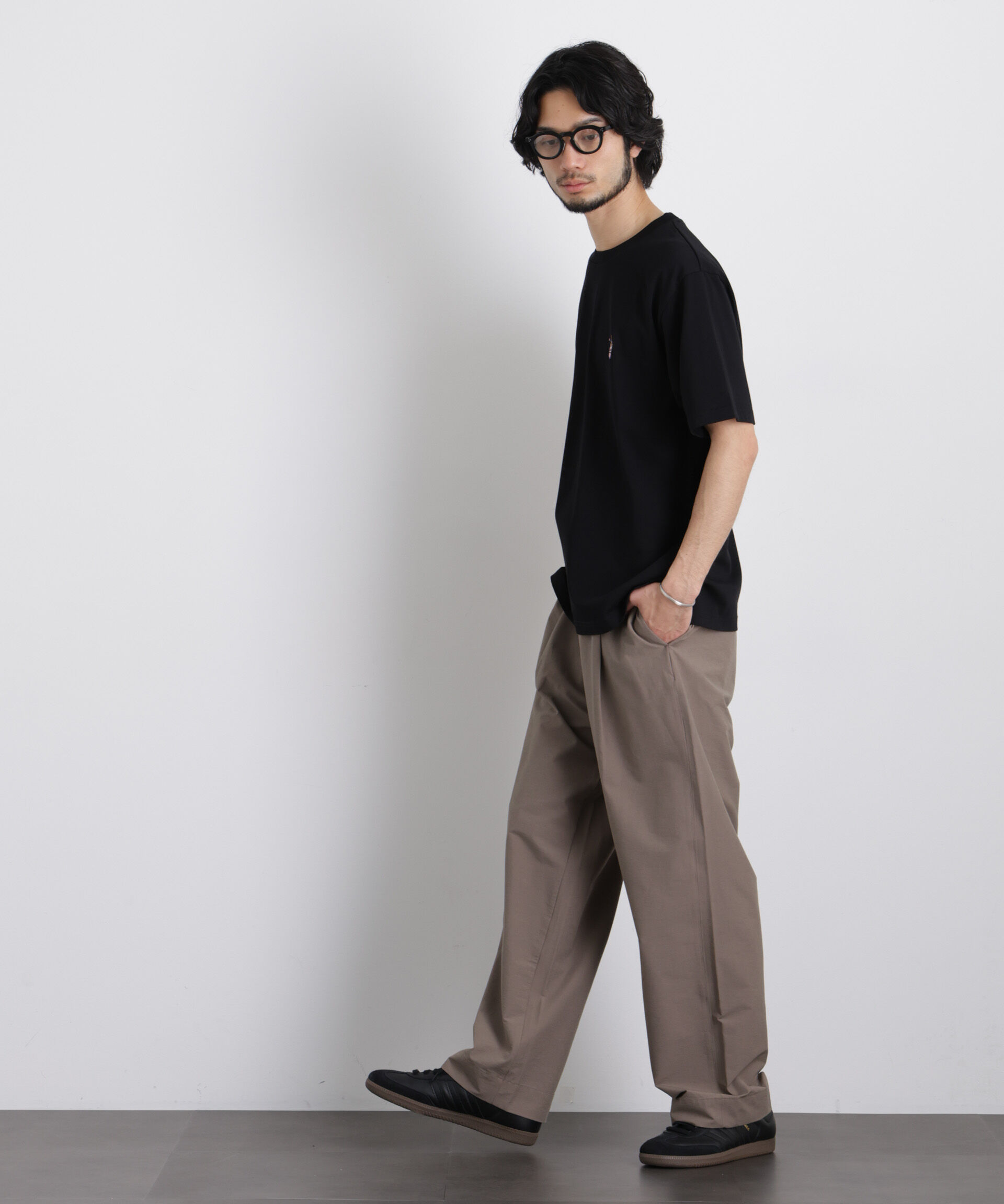 NANO universe「ナノベア Tシャツ 半袖 ベースボール」|Tシャツ・カットソー|