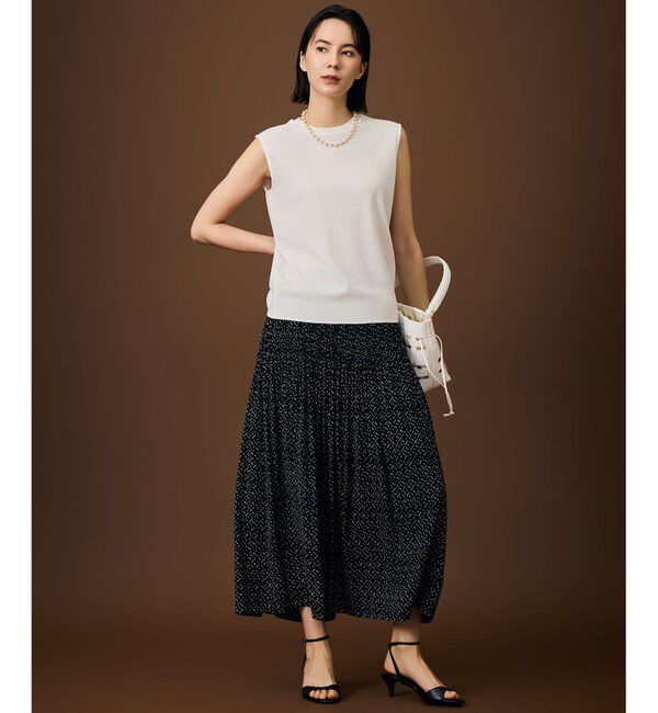 自由区「【カタログ掲載・人気素材・NEWアイテム・アンサンブル対応】ファンクショナルノースリーブ カットソー」|Tシャツ・カットソー|