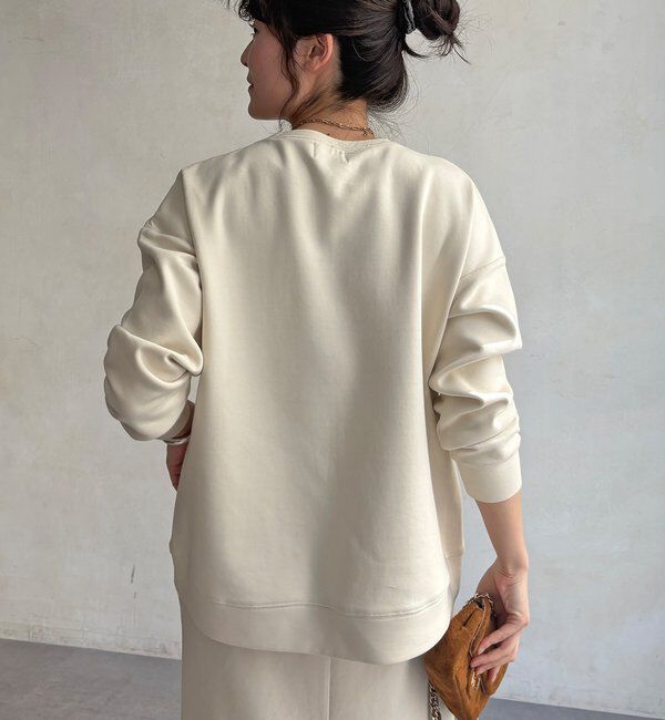  「【WEB限定/セットアップ可能】ストレッチダブルフェイスロゴプルオーバー」|Tシャツ・カットソー|
