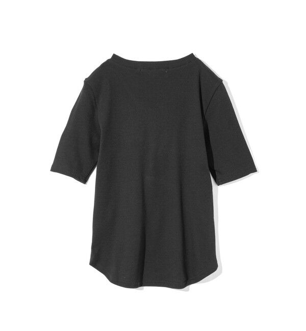 MIDIUMISOLID「MIDIUMISOLID for Ladies リブヘンリーネックプルオーバー」|Tシャツ・カットソー|