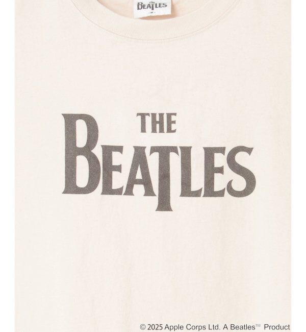 VENCE share style「THE BEATLES ザ ビートルズ ロゴピグメントTシャツ」|Tシャツ・カットソー|
