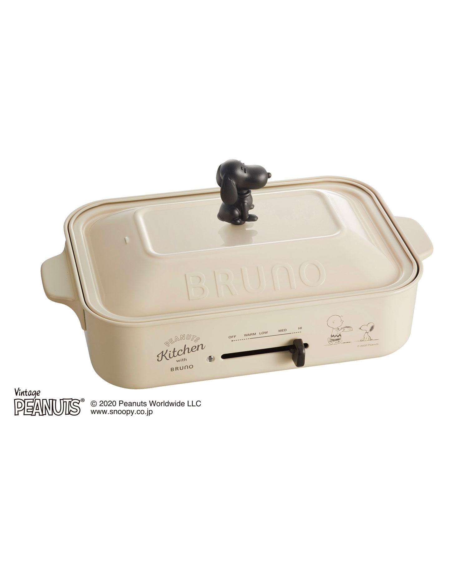 BRUNO「PEANUTSコンパクトホットプレート」|食器・キッチングッズ|IV