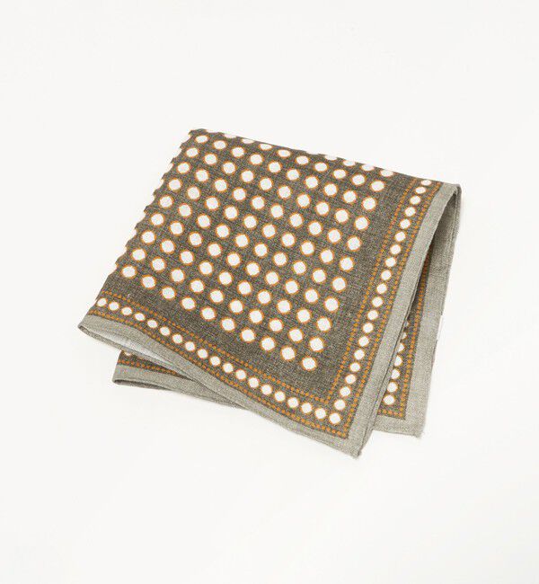 UNITED ARROWS「＜molteni＞サークル ポケットチーフ」|ハンカチ|OLIVE
