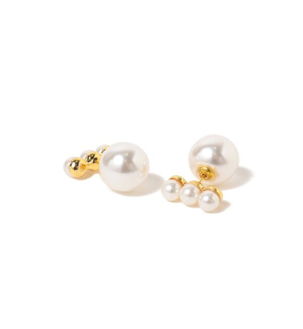 Demi-Luxe BEAMS 「Demi-Luxe BEAMS / 3粒パール x パールピアス」|その他|