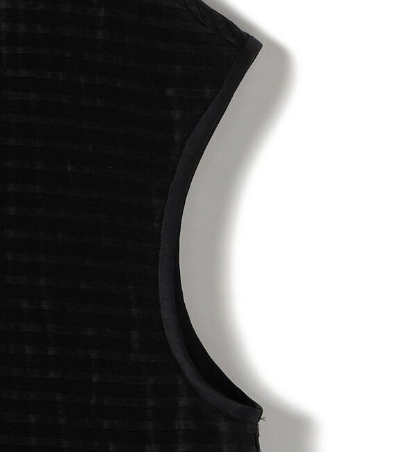SHIPS for women「SHIPS Primary Navy Label:ラミー ピンタック フレンチスリーブ ブラウス」|シャツ・ブラウス|