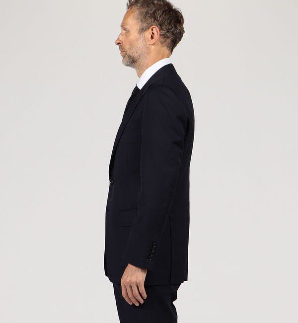 TOMORROWLAND MENS「ウールツイル シングルブレステッド2Bジャケット E.Zegna」|テーラードジャケット|
