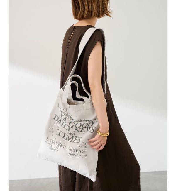 FRAMeWORK「≪WEB限定 / 追加≫YA GOOD IDEAS YA GOOD DAILY NEWS TIMES 2」|トートバッグ|