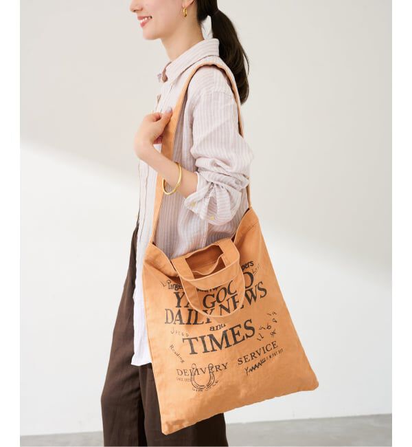 FRAMeWORK「≪WEB限定 / 追加≫YA GOOD IDEAS YA GOOD DAILY NEWS TIMES 2」|トートバッグ|