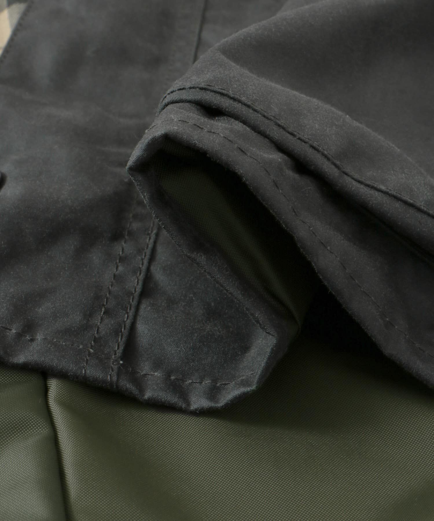 URBAN RESEARCH DOORS「Barbour　BEDALE WAX JACKET」|ノーカラーコート|