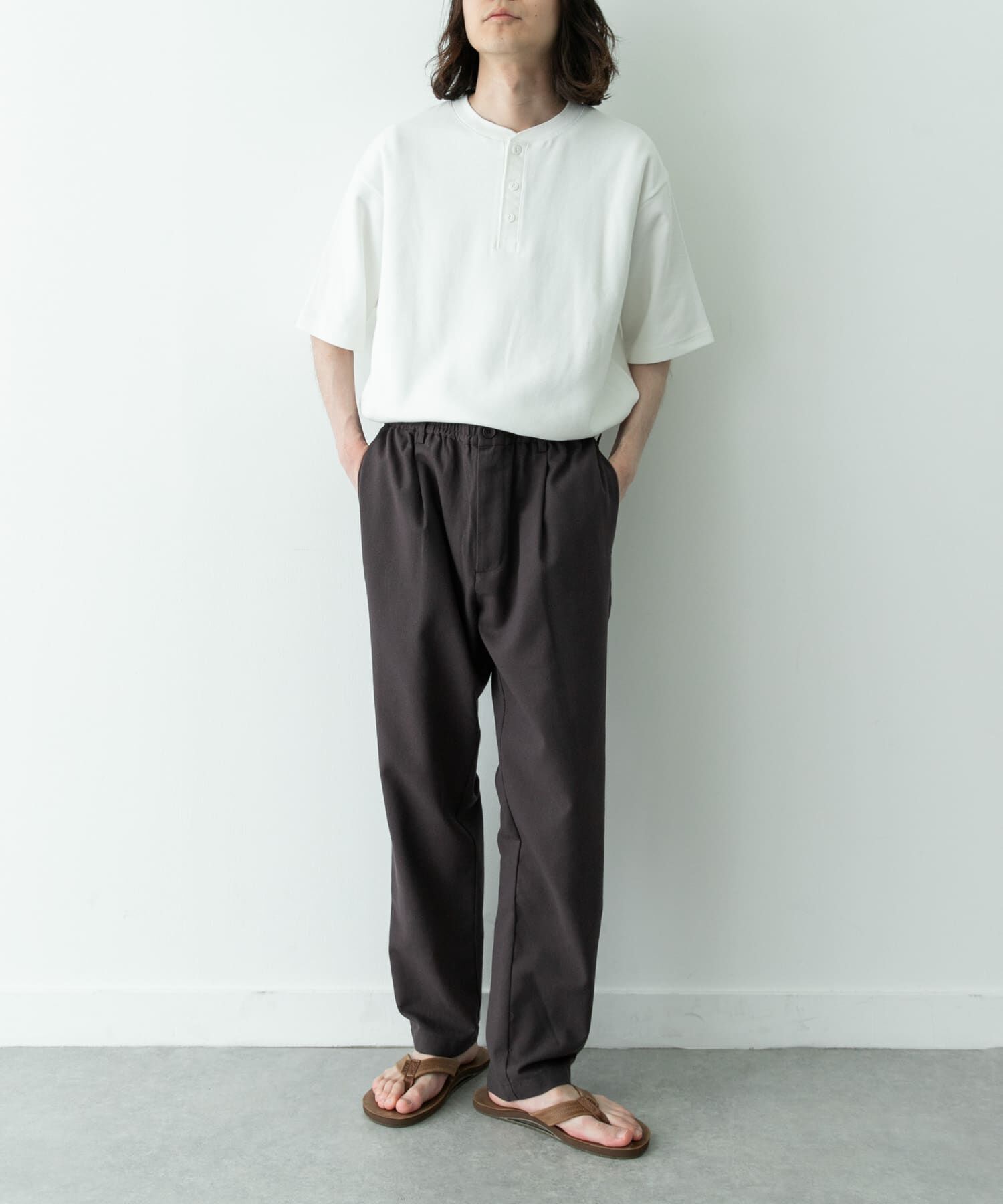 Sonny Label 「接触冷感リネン混テーパードパンツ」|その他|